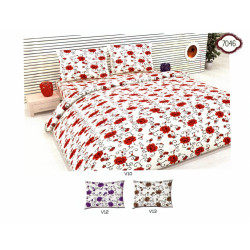 100% ПАМУЧНО Спално Бельо ROZI